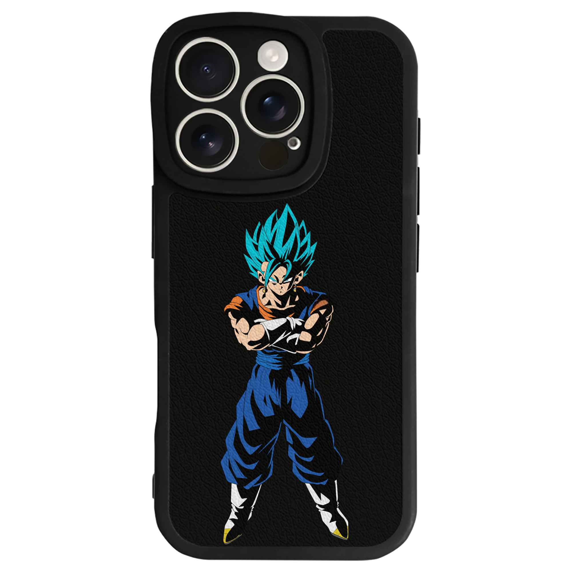 （画像用） ドラゴンボール ベジット DRAGON BALL Vegetto 【iPhone 16シリーズ対応】シリコンスマホケース（レザー調） 材質：シリコン